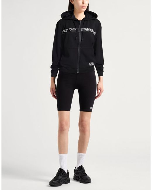 EA7 Black Sweatshirts