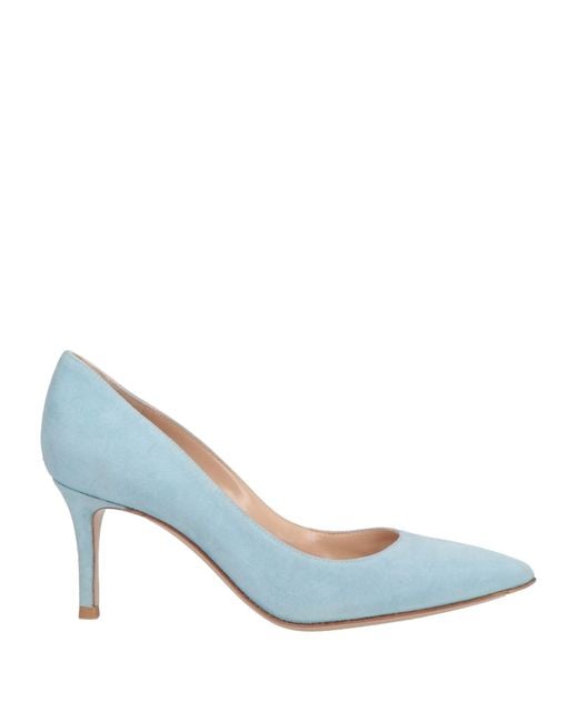 Gianvito Rossi Blue Pumps