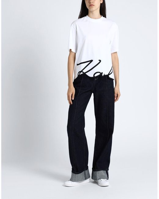 Karl Lagerfeld White T-shirt