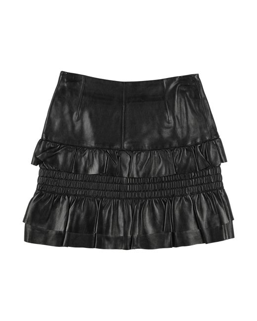 Maje Black Mini Skirts