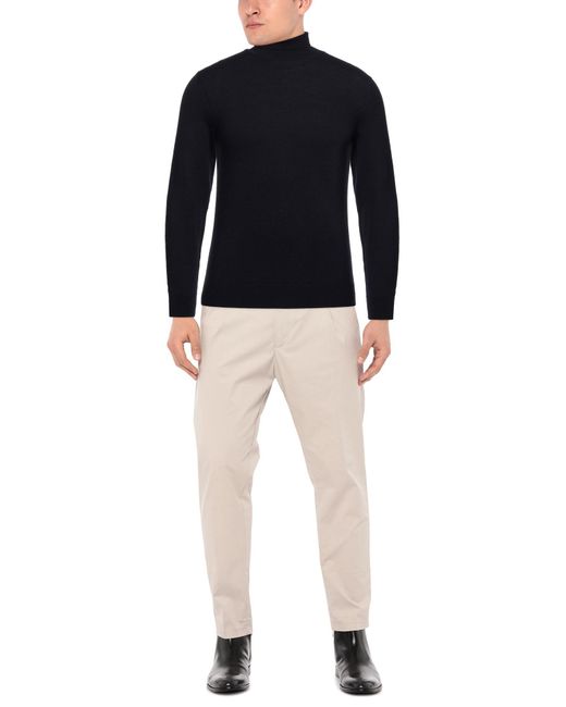 Moorer Rollkragenpullover in Blue für Herren