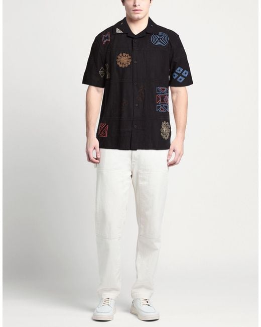 Wax London Black Shirt for men