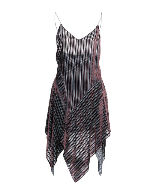 DSquared² Blue Midi Dress