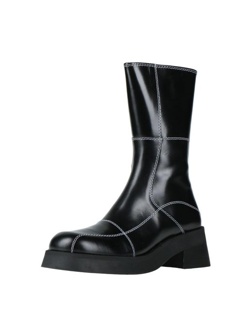 E8 By Miista Black Ankle Boots
