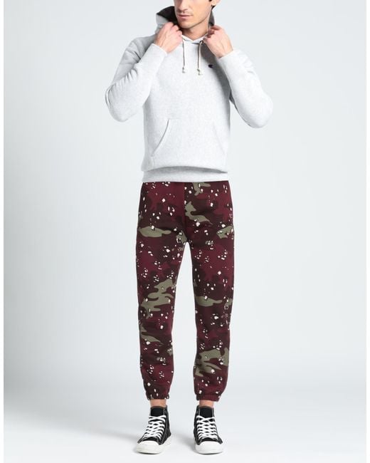 Maison Kitsuné Red Trouser for men