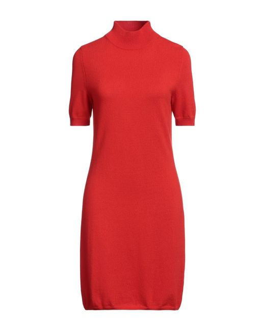 Iris Von Arnim Red Mini Dress
