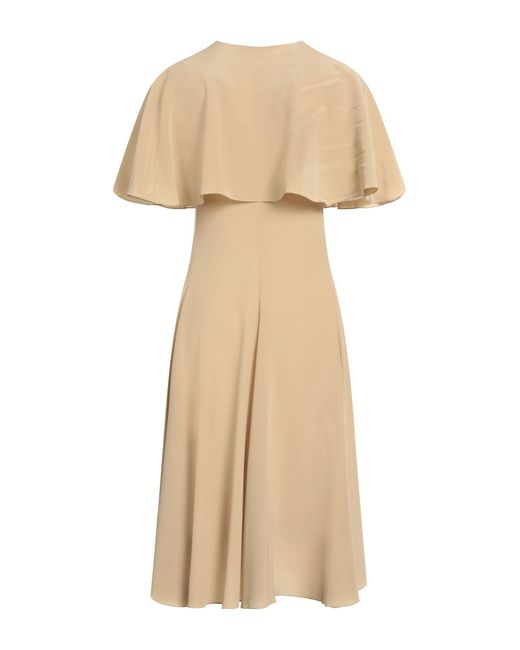 Chloé Natural Midi-Kleid