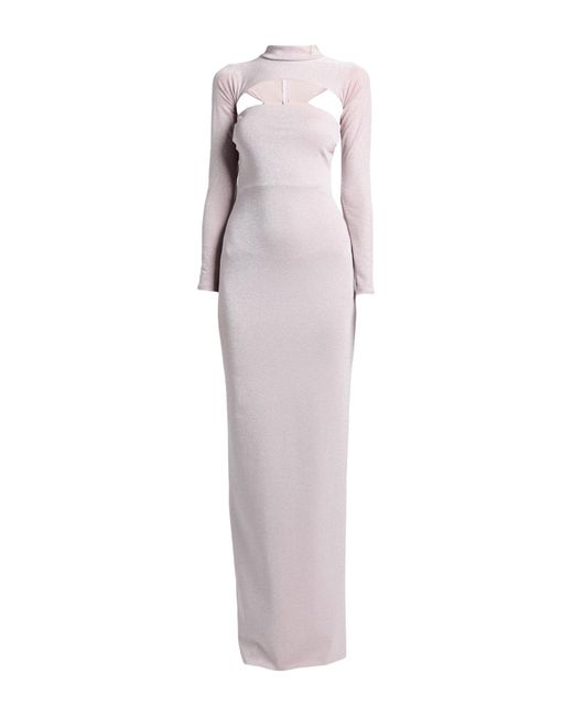 La Petite Robe Di Chiara Boni Langes Kleid in Pink | Lyst DE