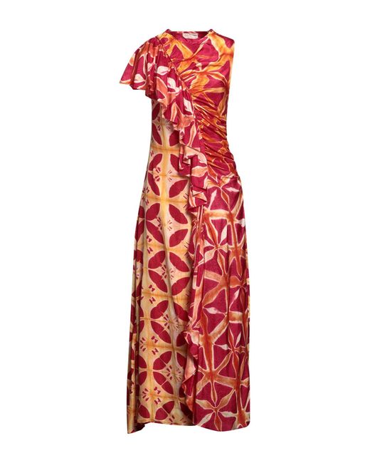Ulla Johnson Red Maxi-Kleid