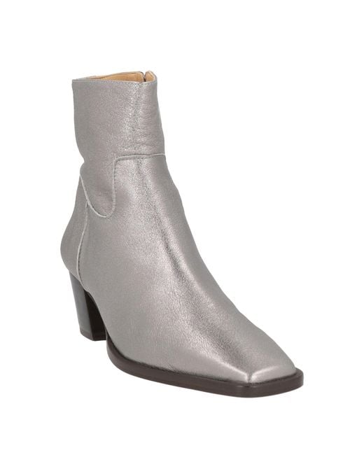 Castaner Gray Ankle Boots