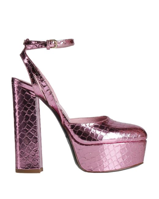 Patrizia Pepe Pink Pumps Leather
