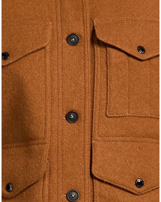 Filson Brown Coat Wool
