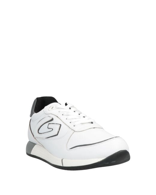 Alberto Guardiani White Trainers for men