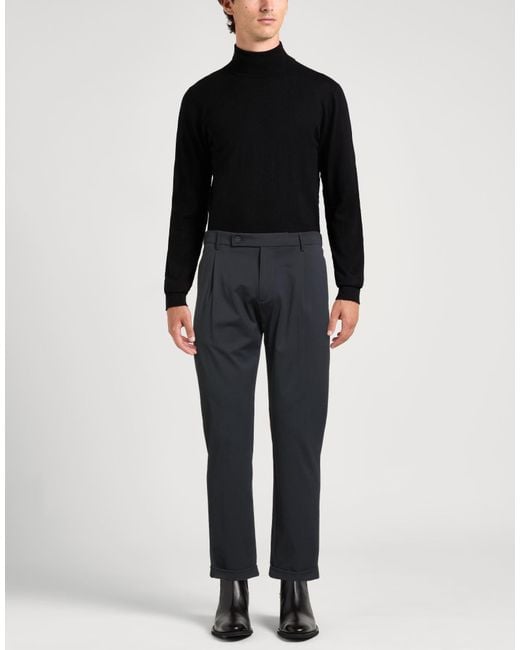 Berwich Blue Midnight Pants Polyamide, Elastane for men