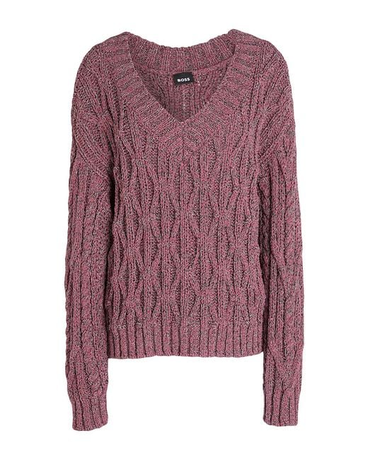 Pullover Boss en coloris Purple
