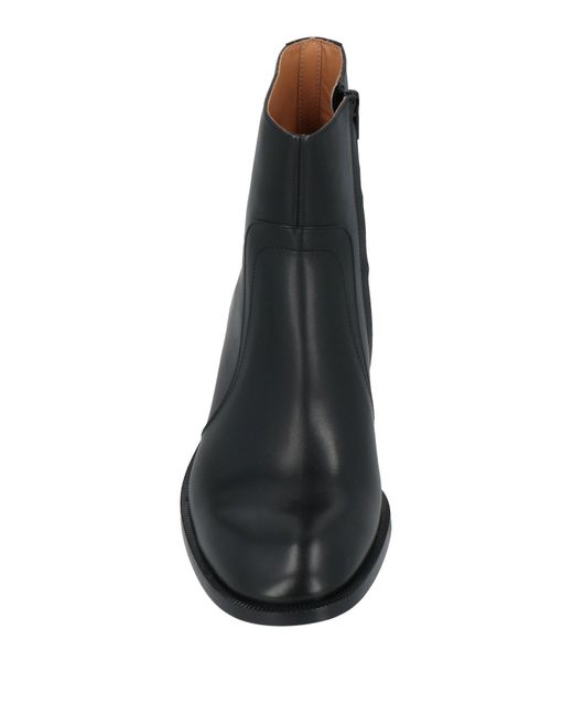 Maison Margiela Black Ankle Boots for men