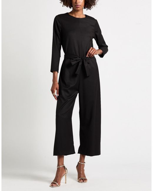 Collection Privée Black Jumpsuit Polyester, Viscose, Elastane