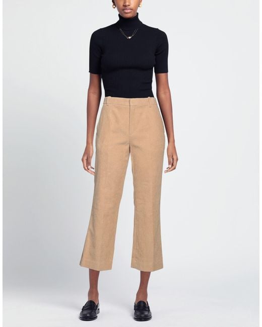 Chloé Natural Pants Cotton