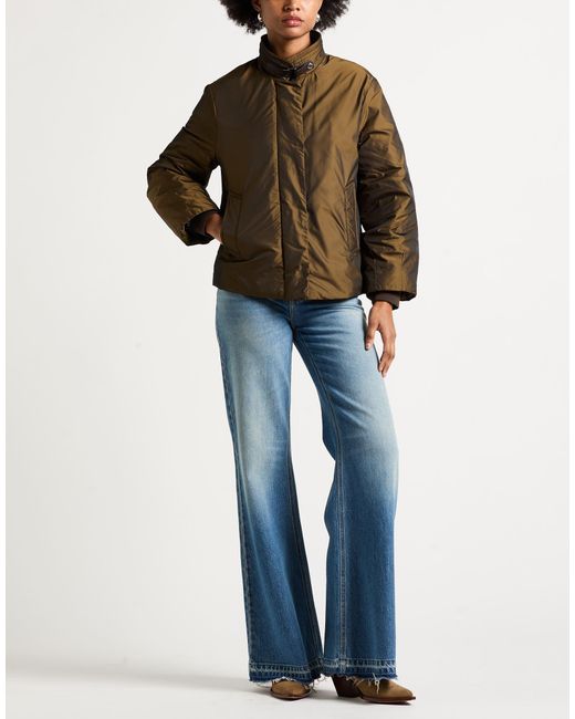 Moorer Brown Puffer Polyester