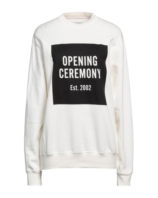Sweat-shirt Opening Ceremony en coloris White