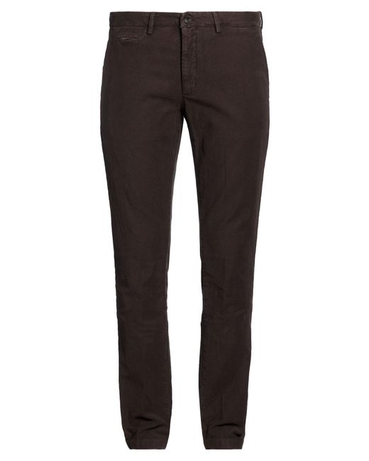 Briglia 1949 Gray Pants Cotton, Elastane for men