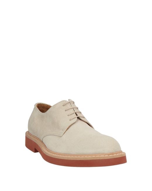 Eleventy White Lace-up Shoes for men