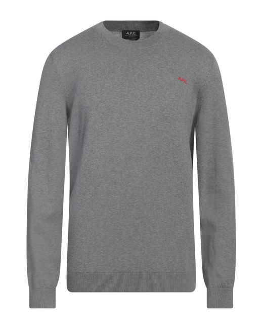 A.P.C. Gray Jumper for men
