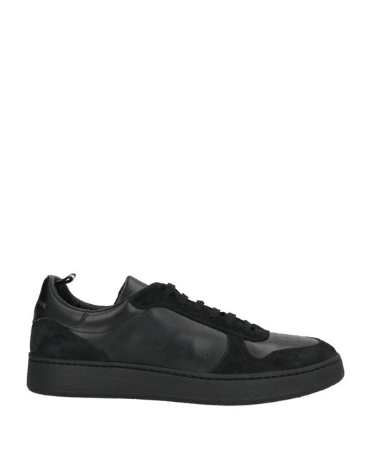Officine Creative Black Sneakers for men