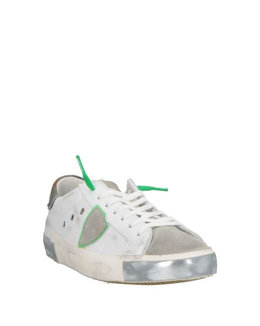 Philippe Model White Sneakers Leather for men