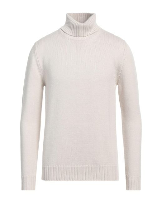 Col roulé Alpha Studio pour homme en coloris White