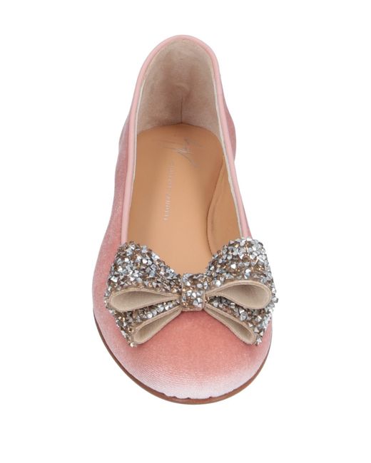giuseppe zanotti ballerina flats