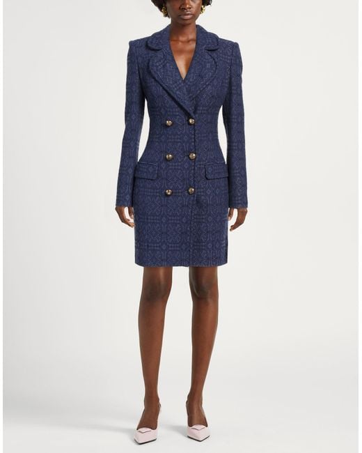 Vestito Corto di Elisabetta Franchi in Blue