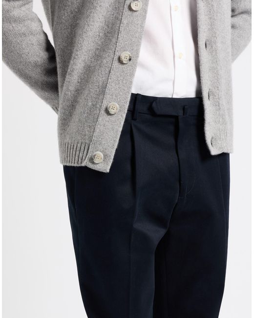 Santaniello Blue Midnight Pants Cotton for men