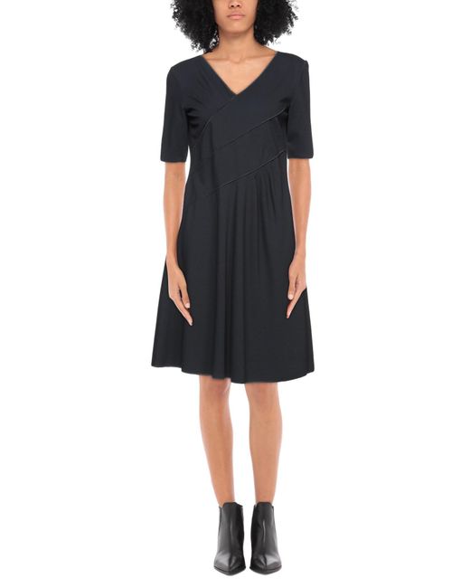 Emporio Armani Black Midi Dress