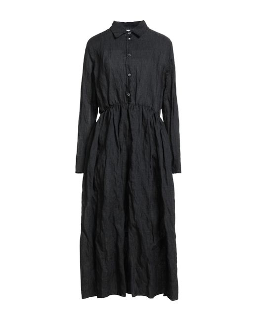 Hache Black Midi Dresses