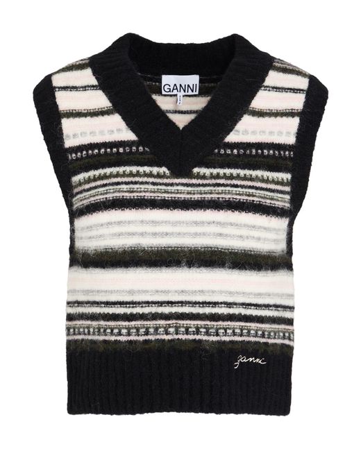 Pullover Ganni de color Black