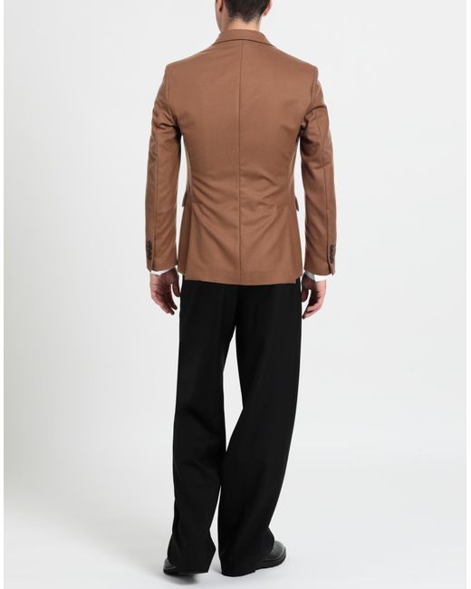 LC23 Suit Jacket in Brown for Men | Lyst