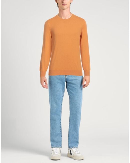 Pullover Gran Sasso de hombre de color Orange