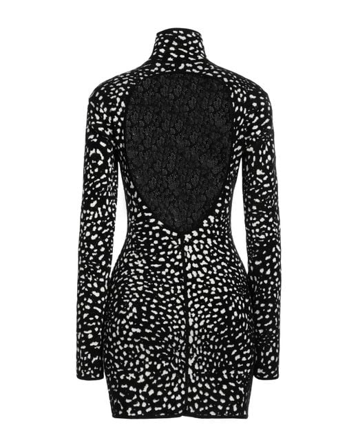 Roberto Cavalli Black Mini Dress
