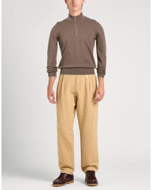 Gran Sasso Brown Jumper for men