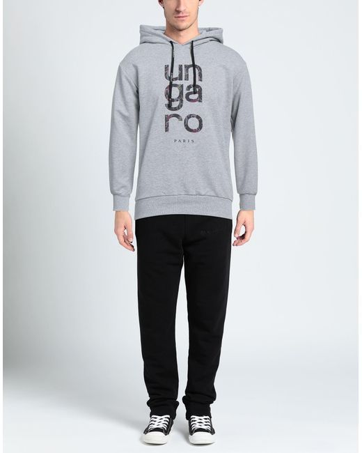 Emanuel Ungaro Gray Sweatshirt for men