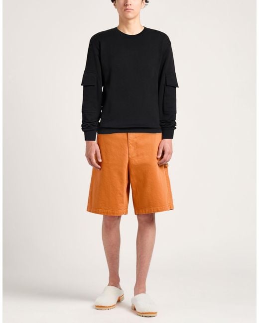 Dries Van Noten Black Sweatshirt Cotton for men