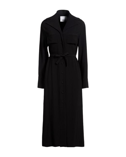 Erika Cavallini Semi Couture Black Midi Dresses