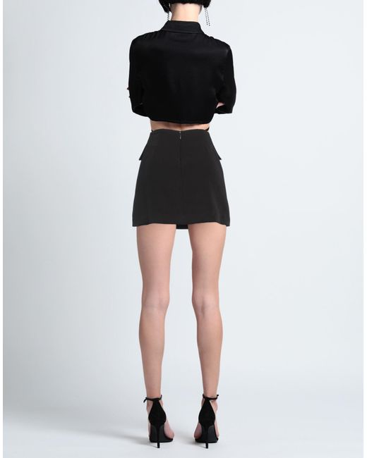 Versace Black Mini Skirt