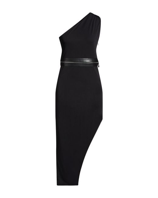 Patrizia Pepe Black Midi Dresses