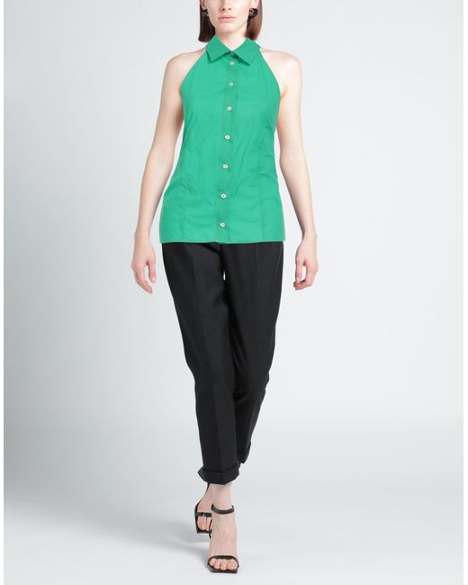 Chemise MSGM en coloris Green