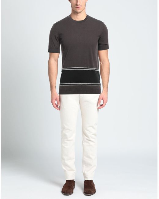 Paolo Pecora Gray Jumper for men