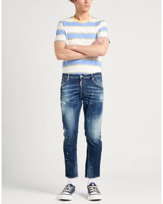 DSquared² Blue Jeans Cotton, Elastane for men