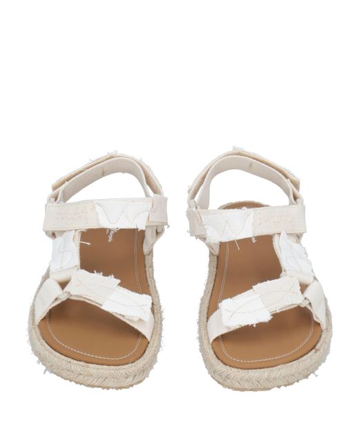Maison Margiela White Espadrilles for men