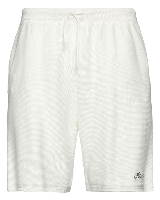 FLANEUR HOMME White Shorts & Bermuda Shorts for men